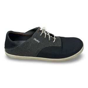 OluKai Nohea Moku Men's Size 9 Dark Blue Textile Slip-On Sneakers